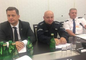 Od lewej Marcin Kolasa, Sławomr Koniuszy, Andrzej Szary